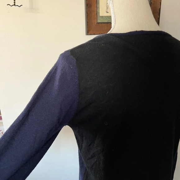 ZADIG & VOLTAIRE Lizzy Cashmere M Colorblock Sweater - Picture 6 of 6